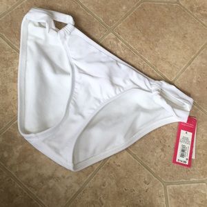 NWT Xhilaration white bikini bottoms size small